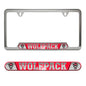 NC State University Embossed License Plate Frame
