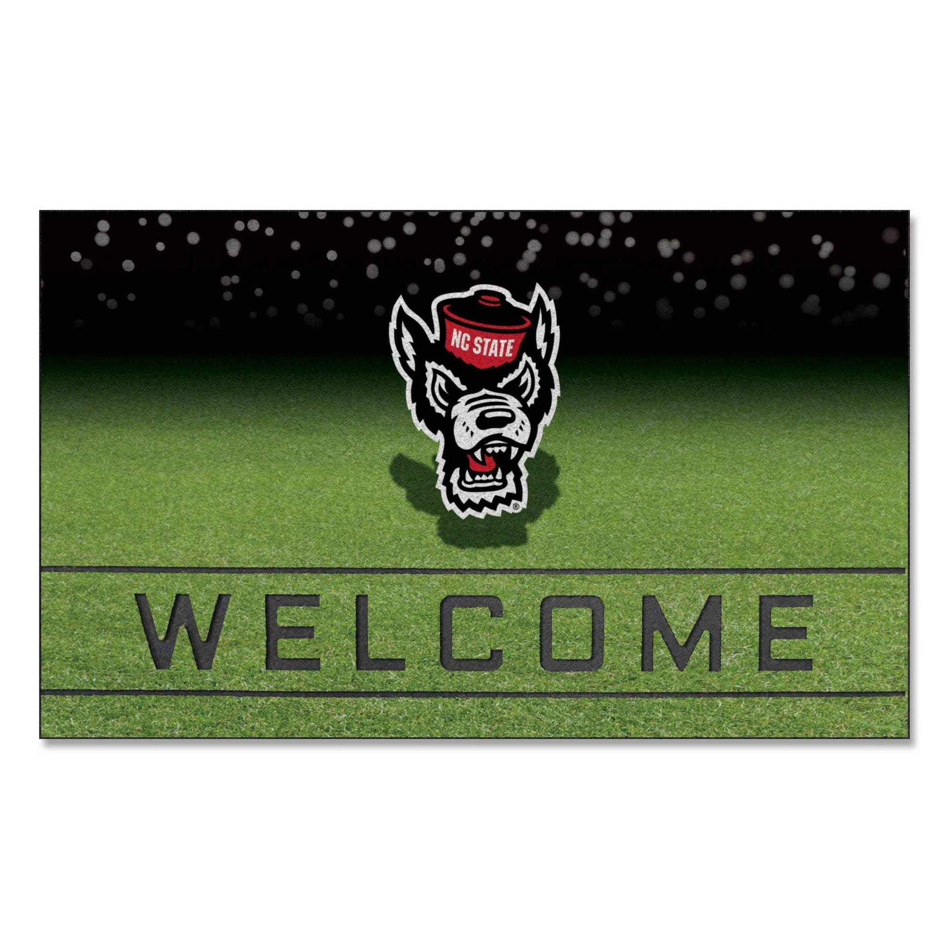 NC State University Crumb Rubber Door Mat