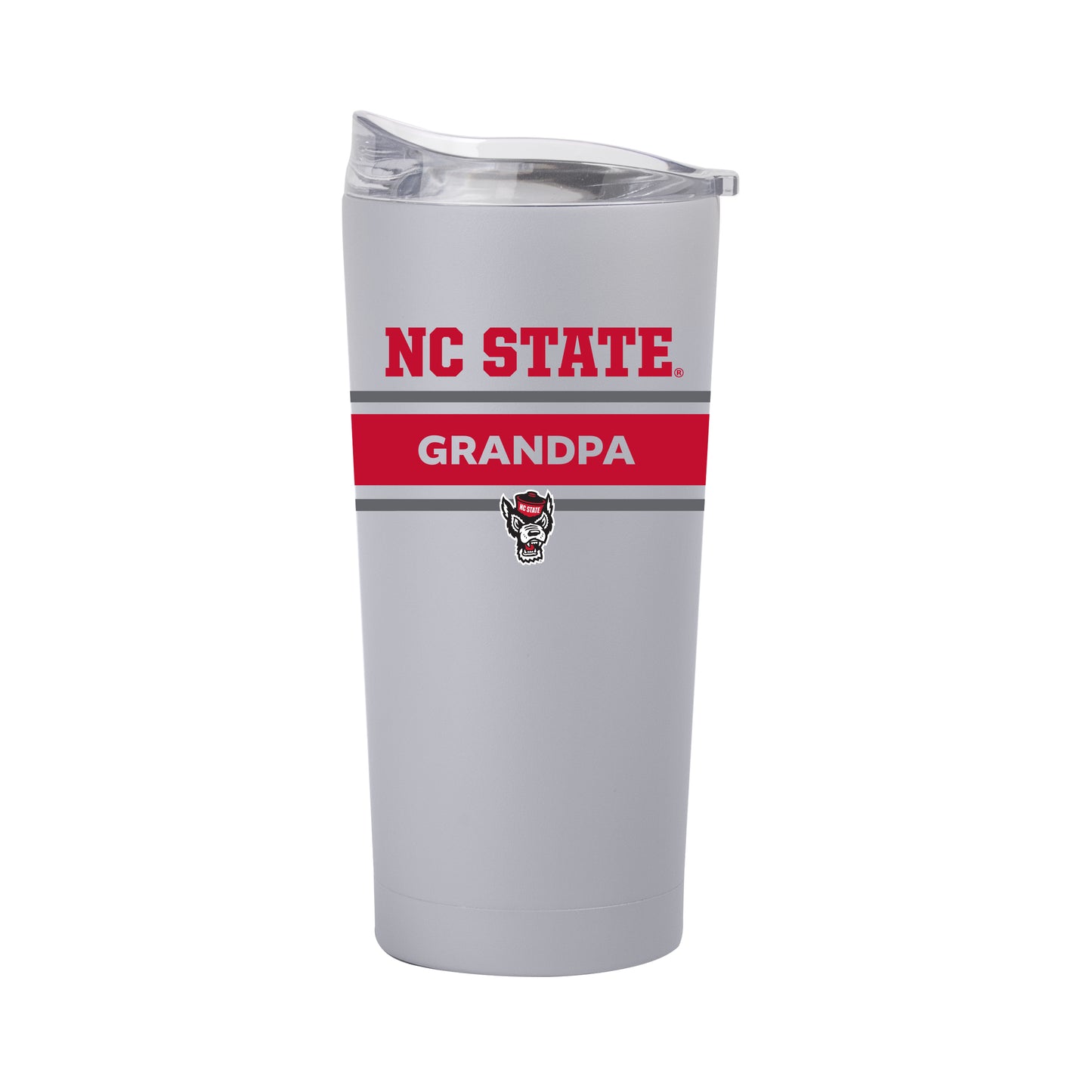 NC State Grandpa Stone 20oz Powder Coat Tumbler