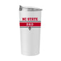 NC State Dad White 20oz Powder Coat Tumbler