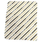 Notre Dame Classic Vertical Stripe Fleece Throw