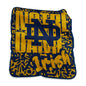 Notre Dame Raschel Dunhams 2025 Stroke Design Throw