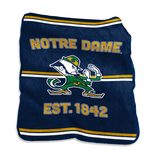 Notre Dame Raschel Rally House Throw