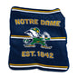 Notre Dame Raschel Rally House Throw
