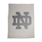 Notre Dame Oversized Logo Sublimated Sweatshirt Blanket