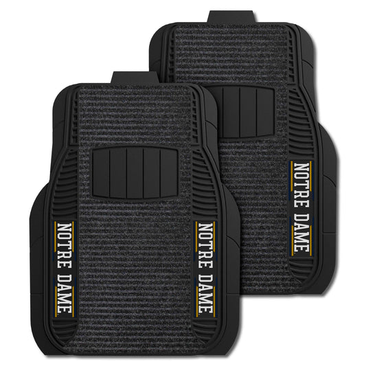 Notre Dame 2-pc Deluxe Car Mat Set