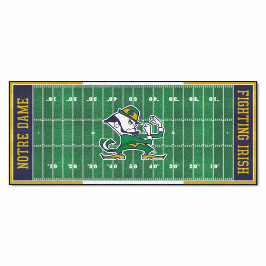 Notre Dame Football Field Runner