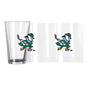 Notre Dame Leprechaun Hockey 16oz Pint Glass