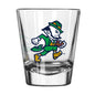 Notre Dame Leprechaun Football 2oz Shot Glass