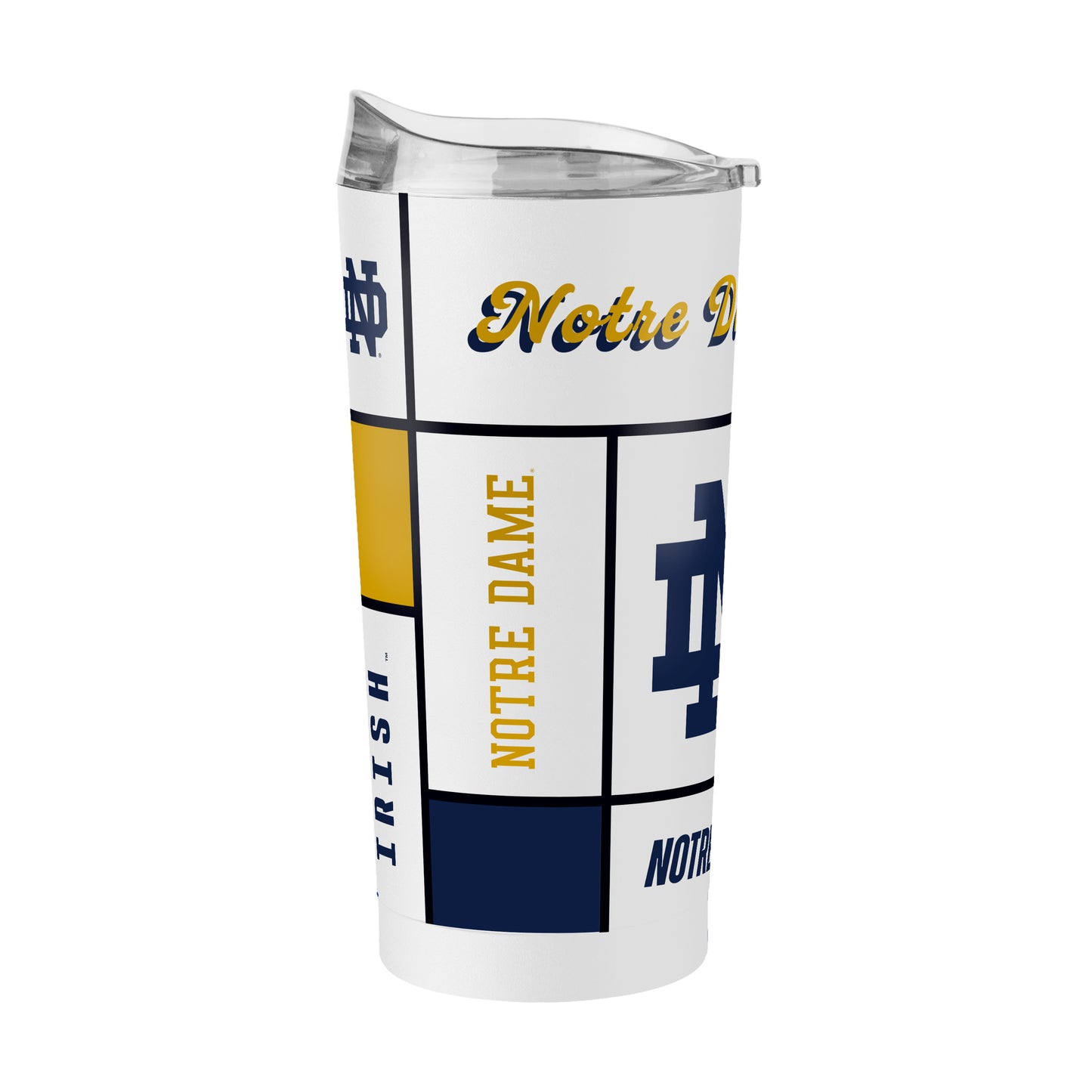 Notre Dame 20oz Quilted Powder Coat Tumbler