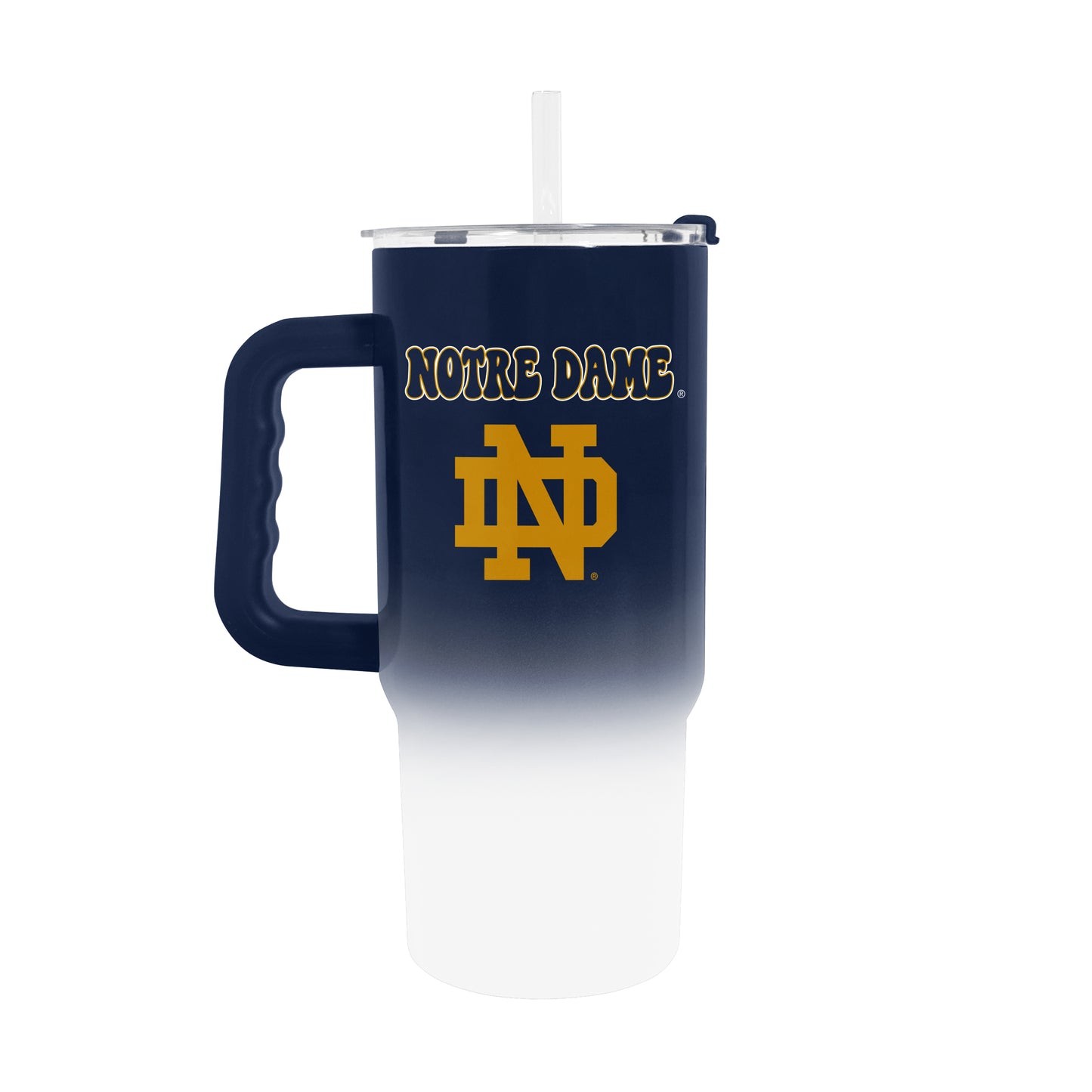 Notre Dame 24oz 2 Tone Tumbler w/Handle