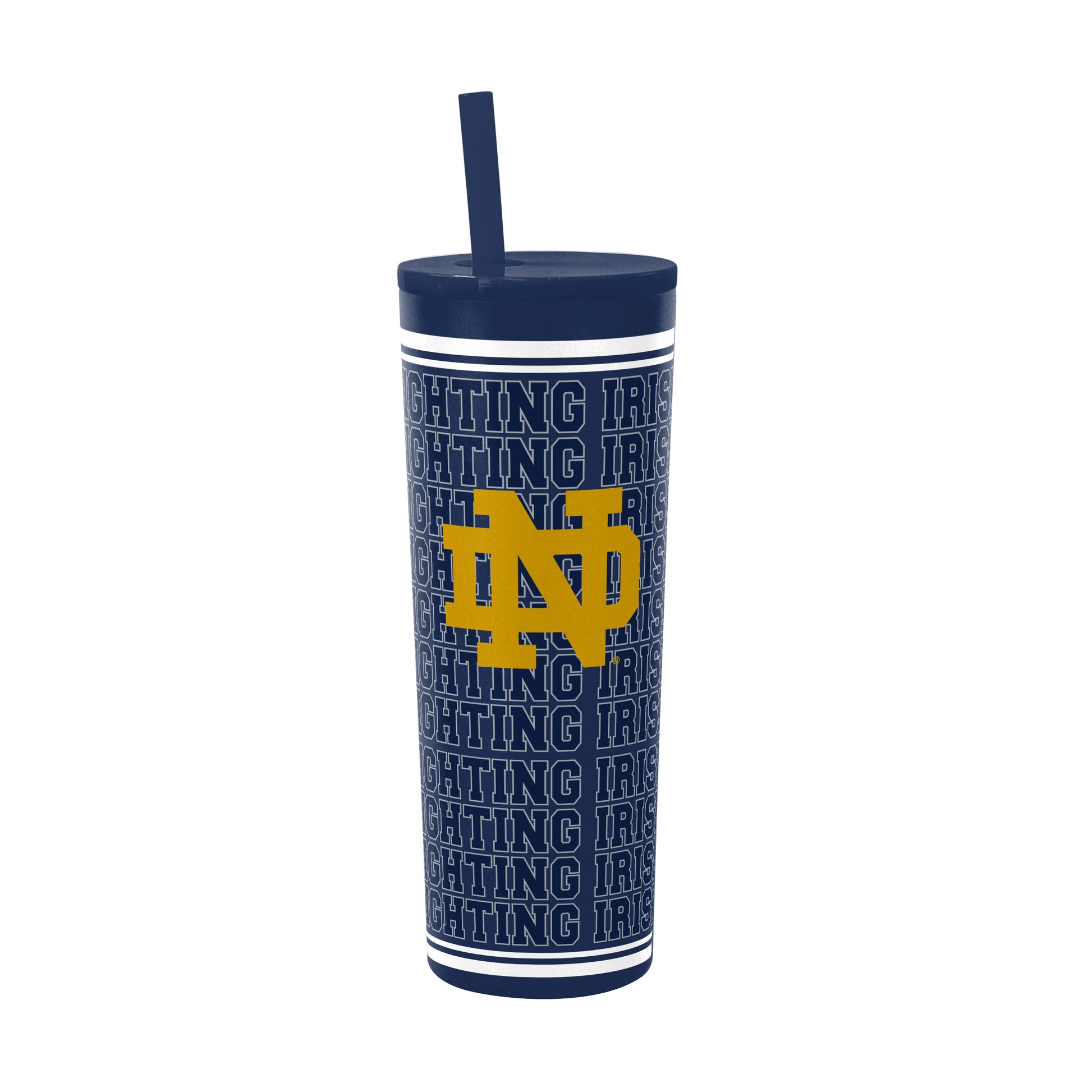 Notre Dame 30oz Echo SS Straw Tumbler