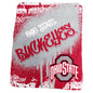 Ohio State Classic Graffiti Fleece Throw
