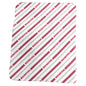 Ohio State Classic Vertical Stripe Fleece Throw