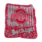 Ohio State Raschel Dunhams 2025 Stroke Design Throw