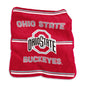 Ohio State Raschel Rally House Throw