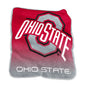 Ohio State Raschel Throw