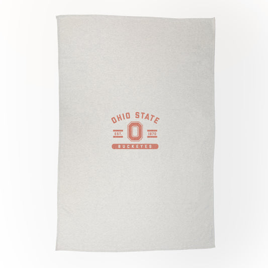 Ohio State Sublimated Sweatshirt Blanket
