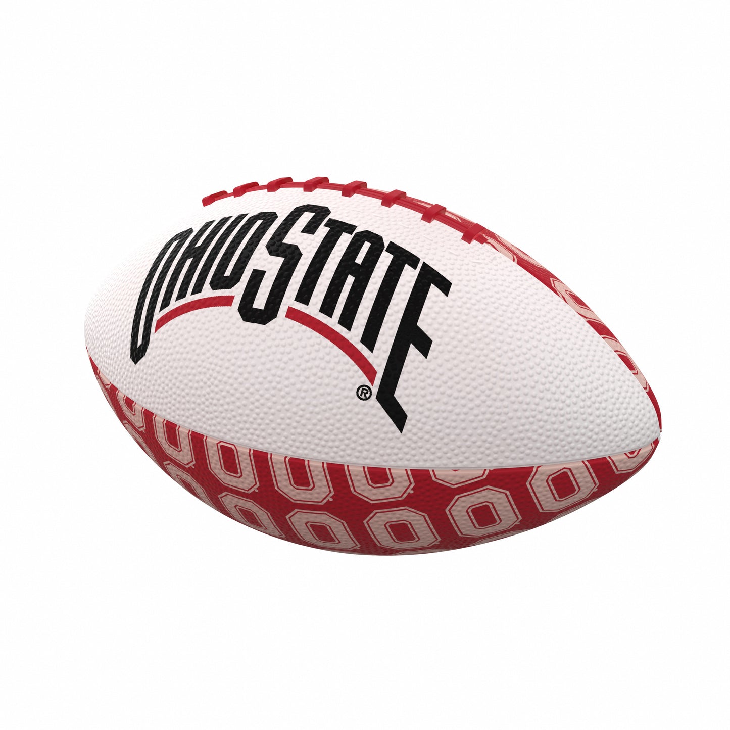 Ohio State Repeating Mini-Size Rubber Football