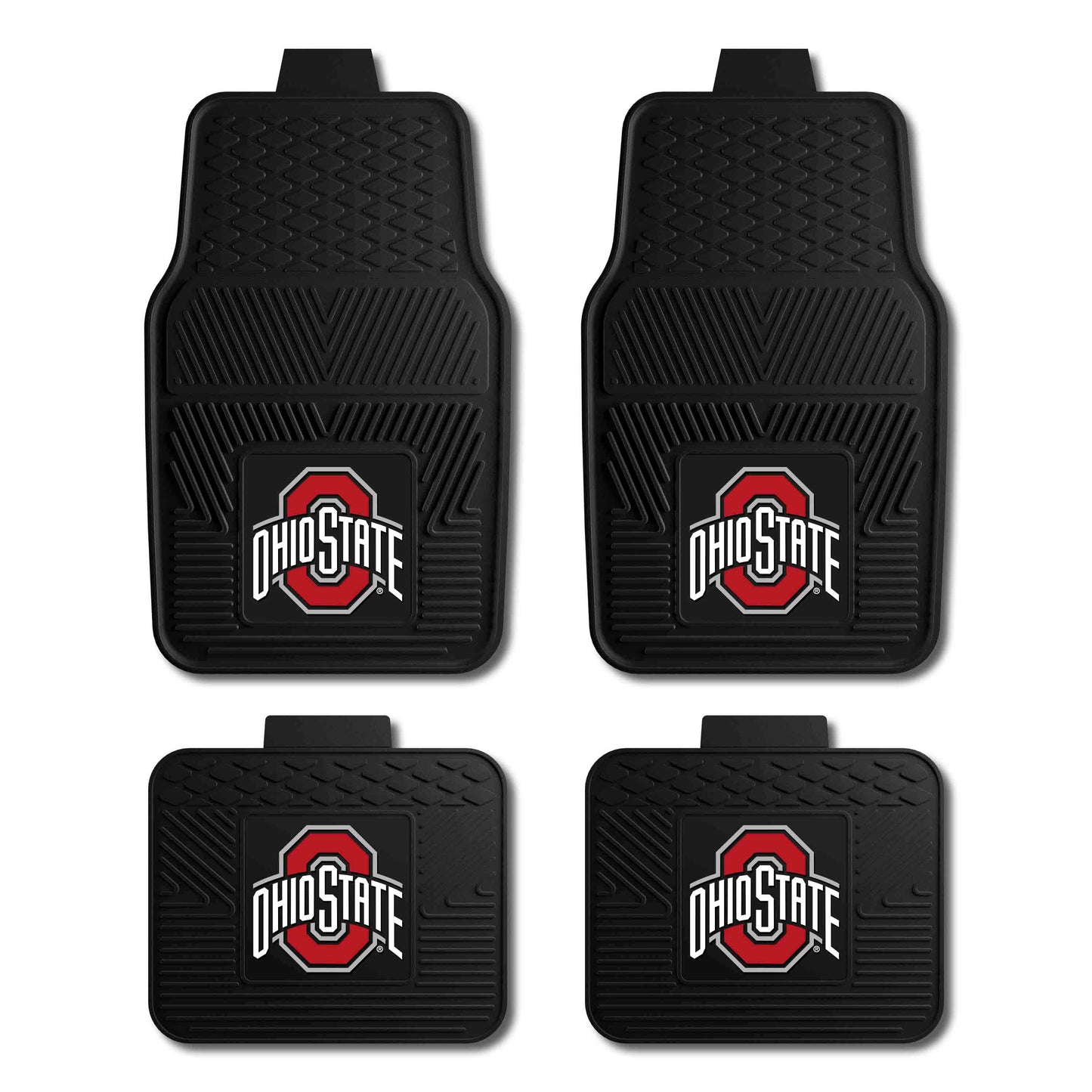 Ohio State University 4-pc Vinyl Car Mat Set