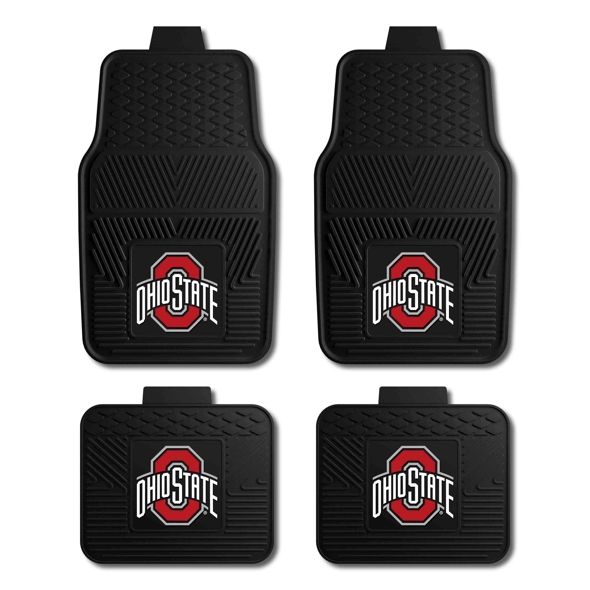 Ohio State University 4-pc Vinyl Car Mat Set