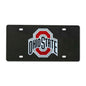 Ohio State University Black Diecast License Plate