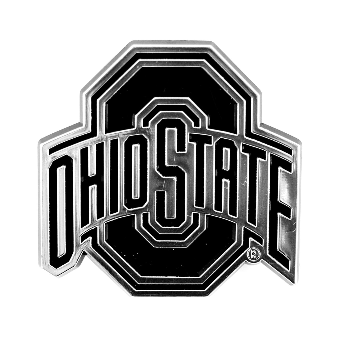 Ohio State University Plastic Chrome Emblem