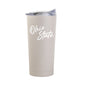 Ohio State 20oz Script Ohio State Sand Powder Coat Tumbler