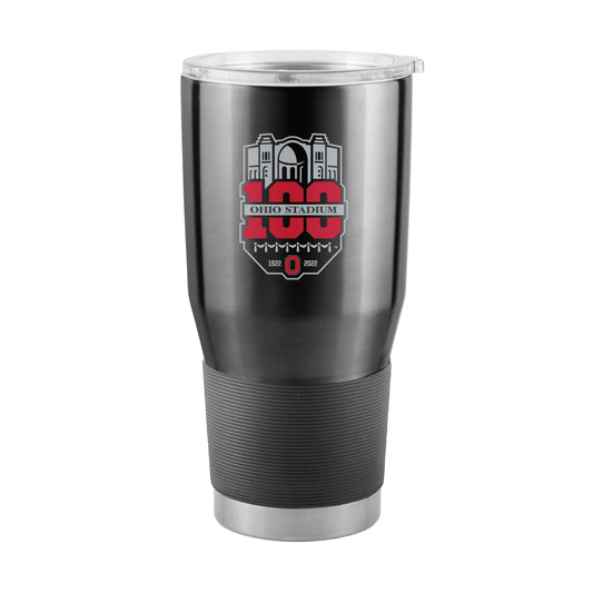 Ohio State 100th Anniversary Black 30oz Stainless Tumbler