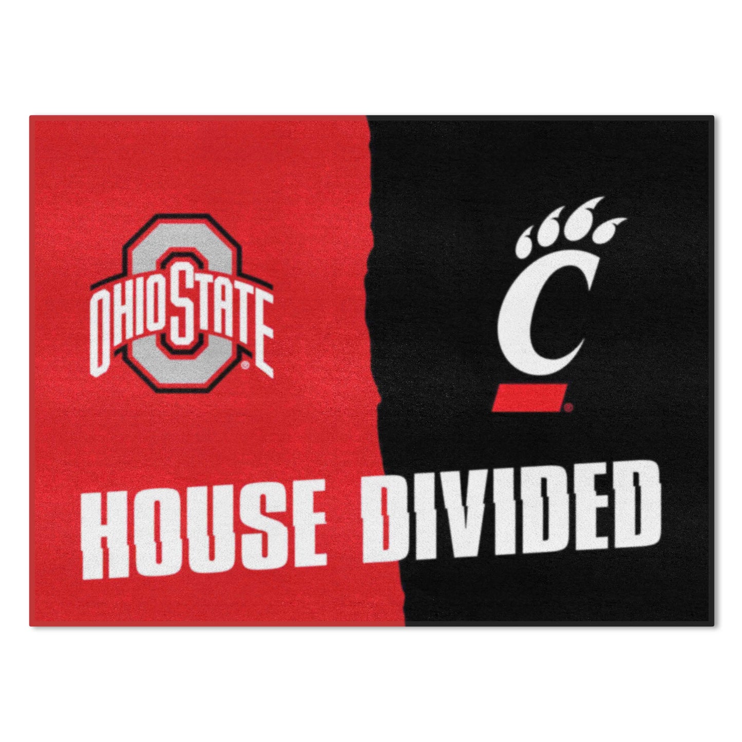 House Divided Mat - Ohio State / Cincinnati
