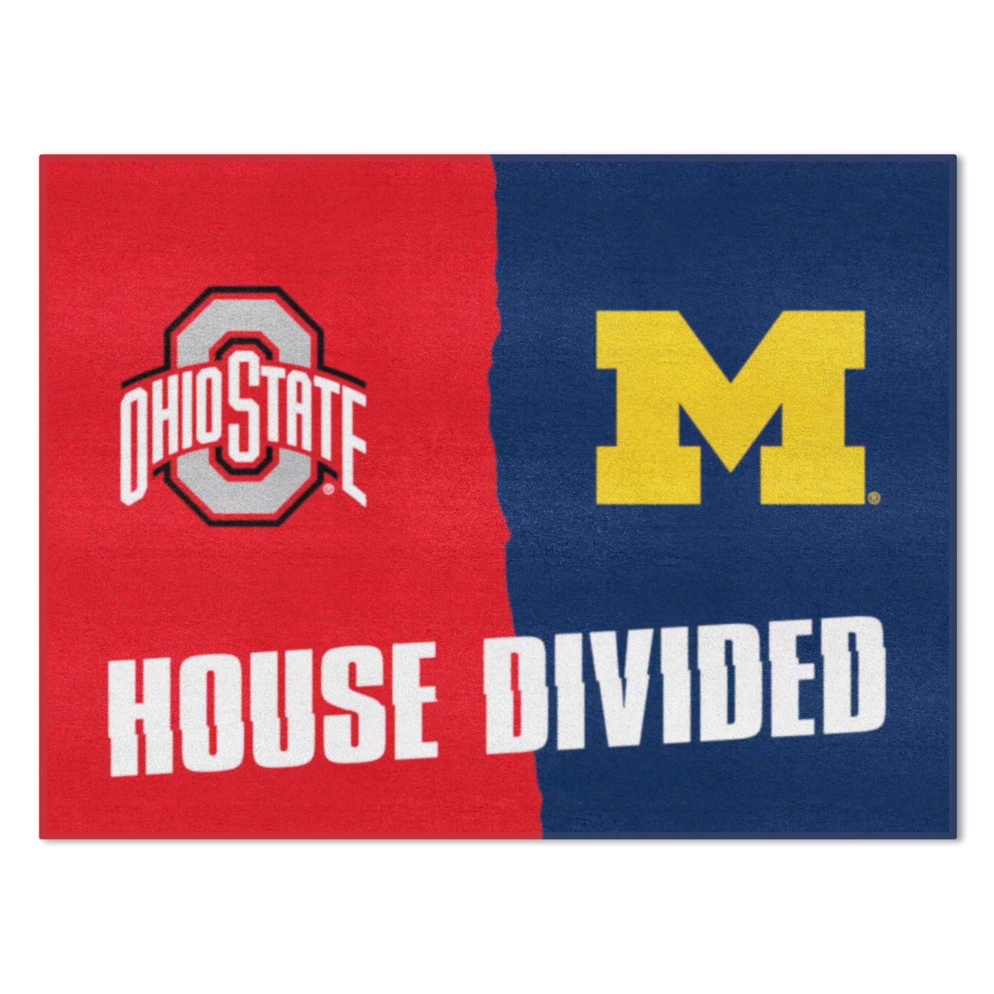 House Divided Mat - Ohio State / Michigan All Star Mat