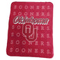Oklahoma Classic Repeating Team Name Fleece Throw