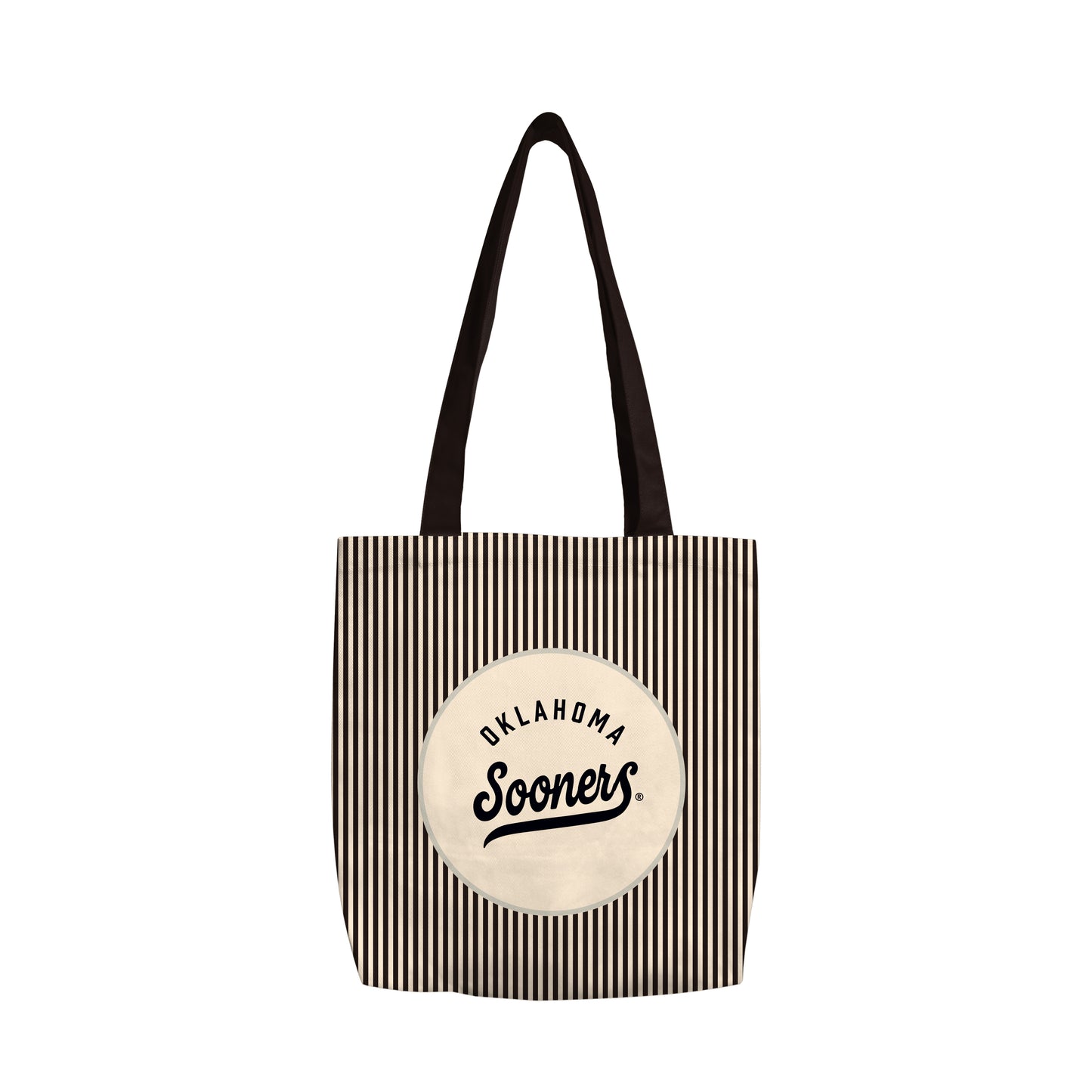 Oklahoma Classic Black Canvas Tote