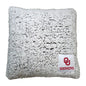Oklahoma Campus Colors Frosty Throw Pillow