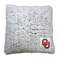 Oklahoma Frosty Throw Pillow