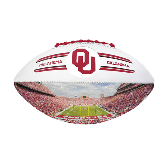 Oklahoma DSG FS Stadium Autograph Debossed Football