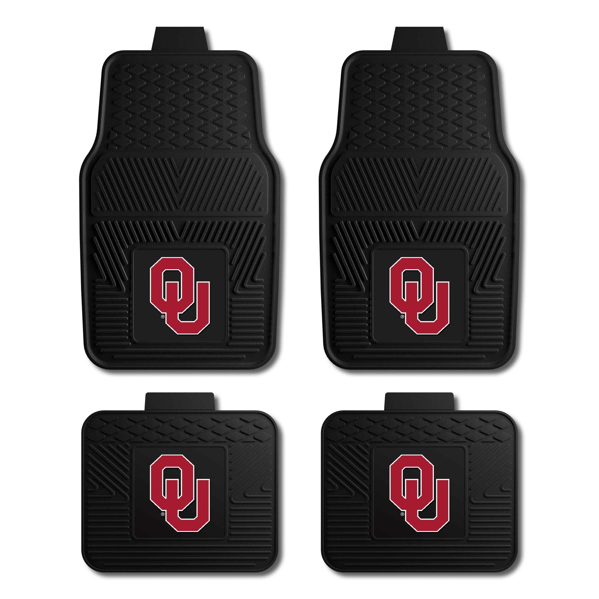 University of Oklahoma 4-pc Vinyl Car Mat Set