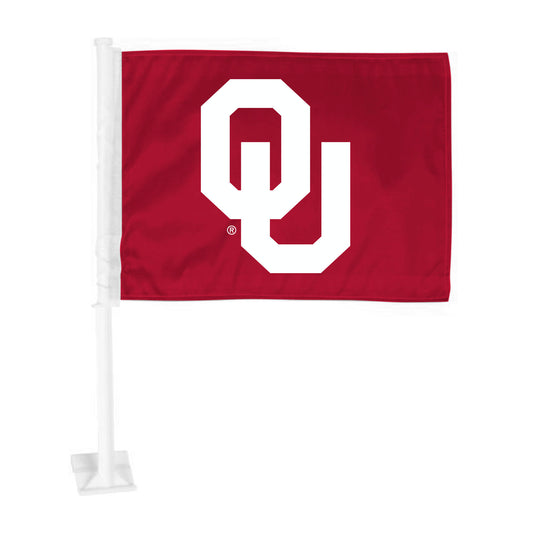 University of Oklahoma Car Flag
