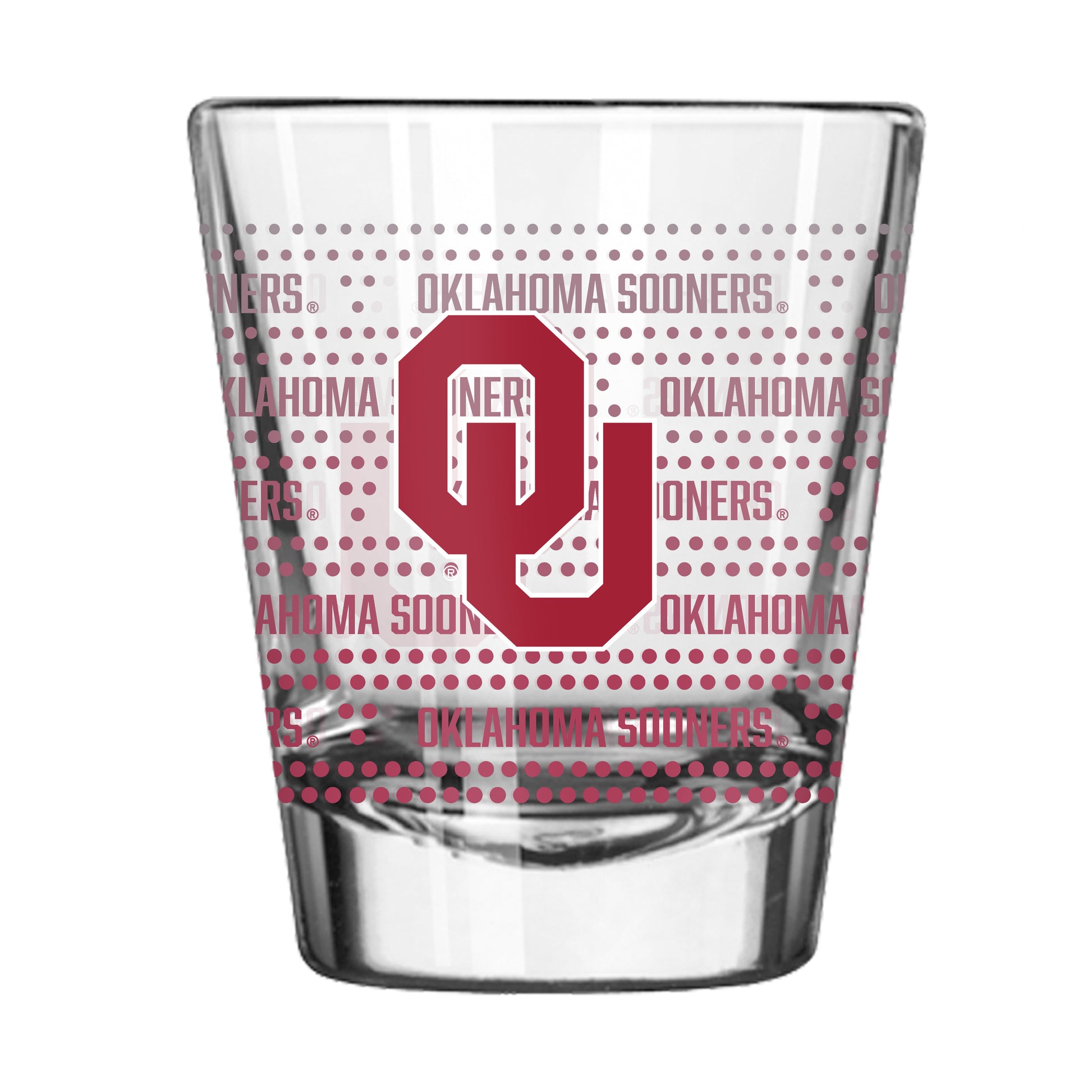 Oklahoma 2oz Chant Fade Shot Glass