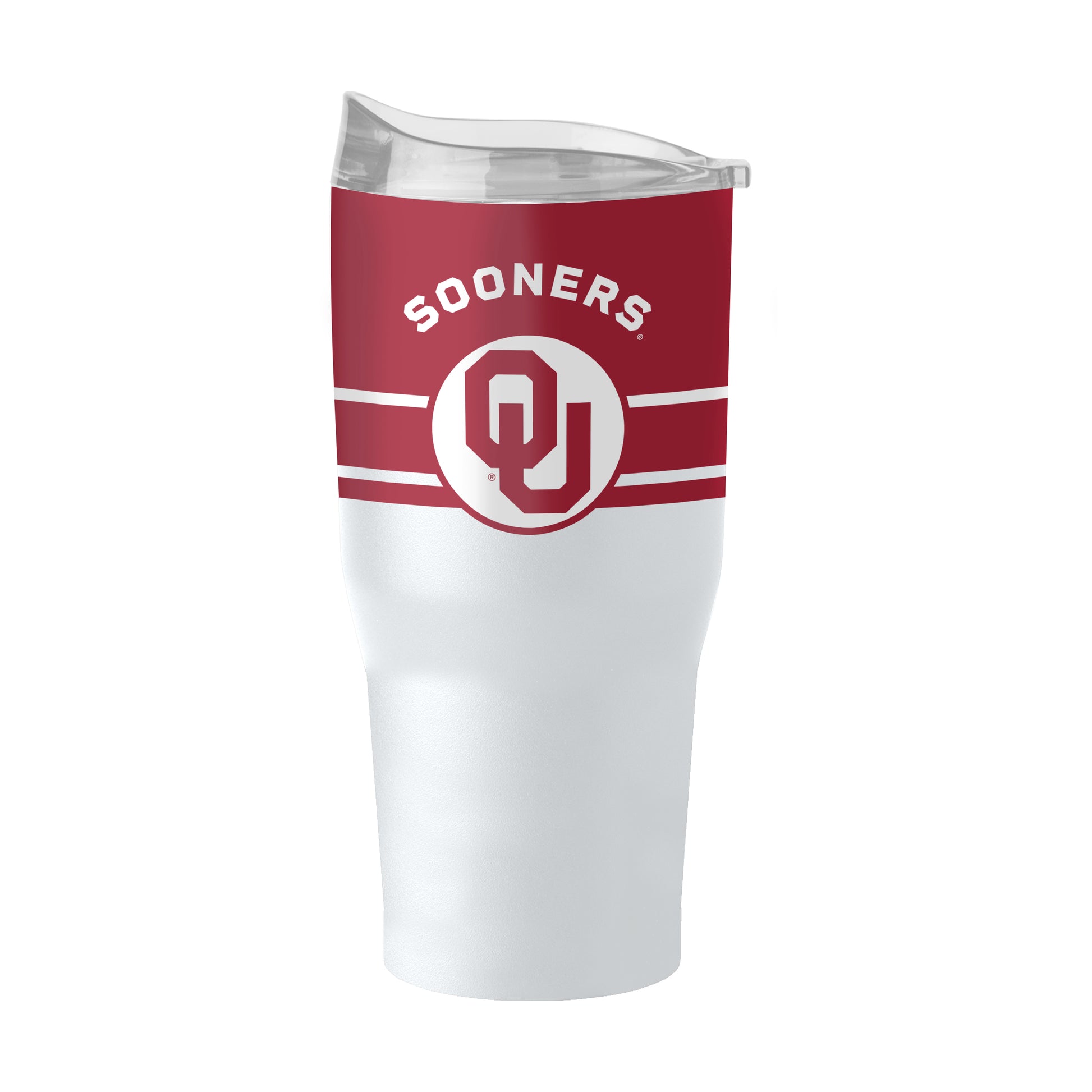 Oklahoma 30oz Colored Horizon Powder Coat Tumbler