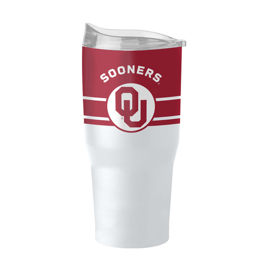 Oklahoma 30oz Colored Horizon Powder Coat Tumbler