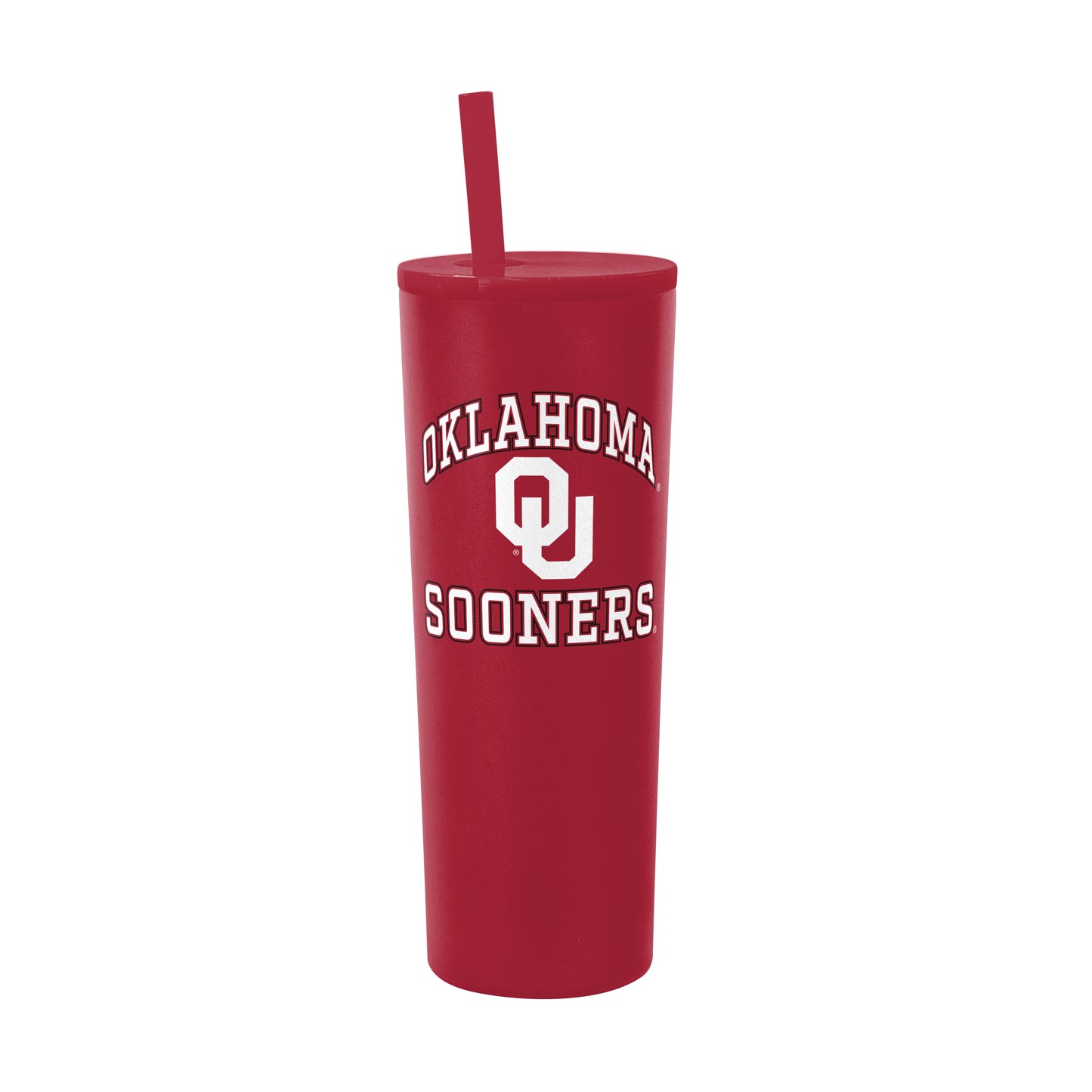 Oklahoma 30oz Athletic SS Straw Tumbler