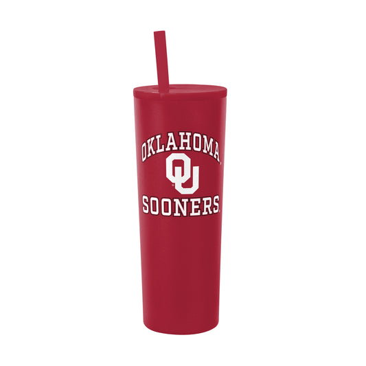Oklahoma 30oz Athletic SS Straw Tumbler