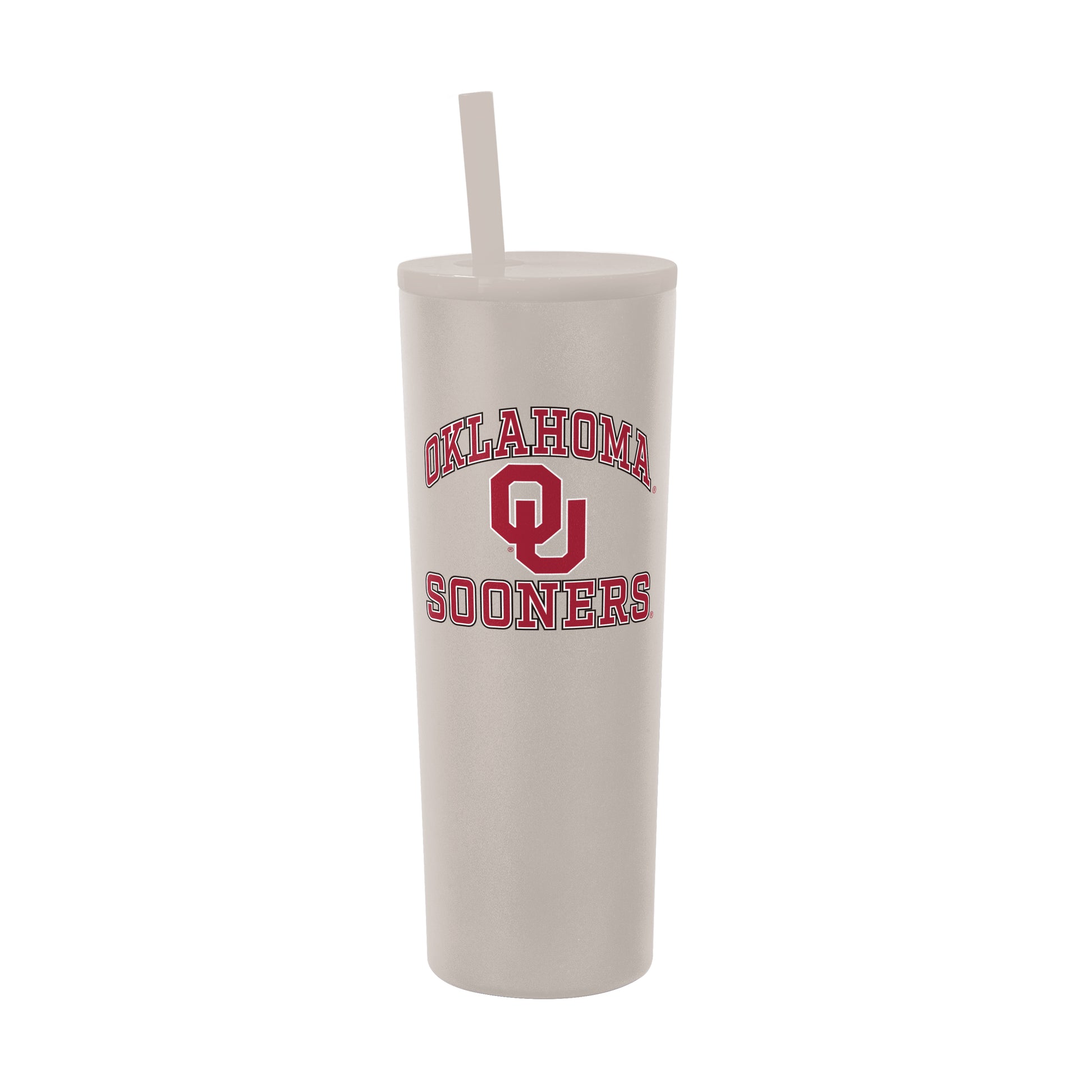 Oklahoma 30oz Athletic SS Straw Tumbler