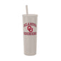 Oklahoma 30oz Athletic SS Straw Tumbler