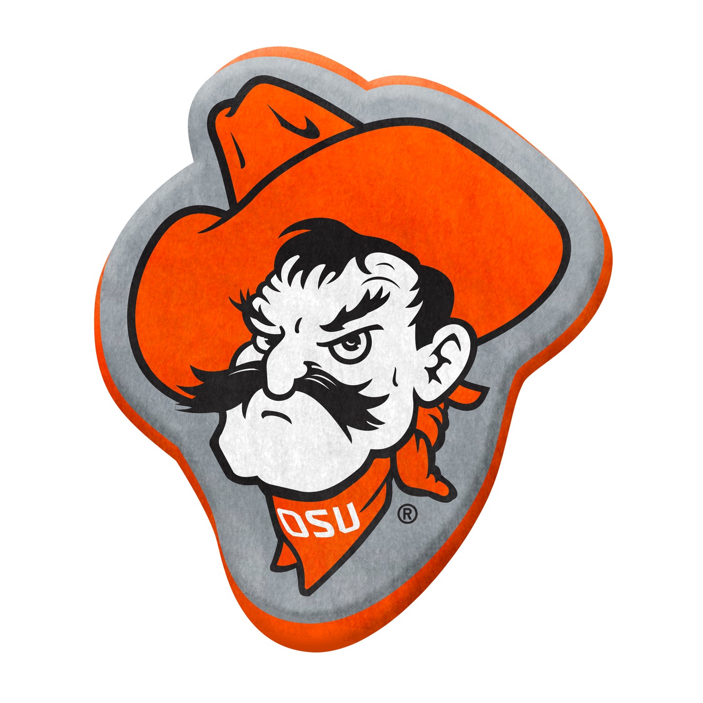 OK State Mascot Puff Pillow