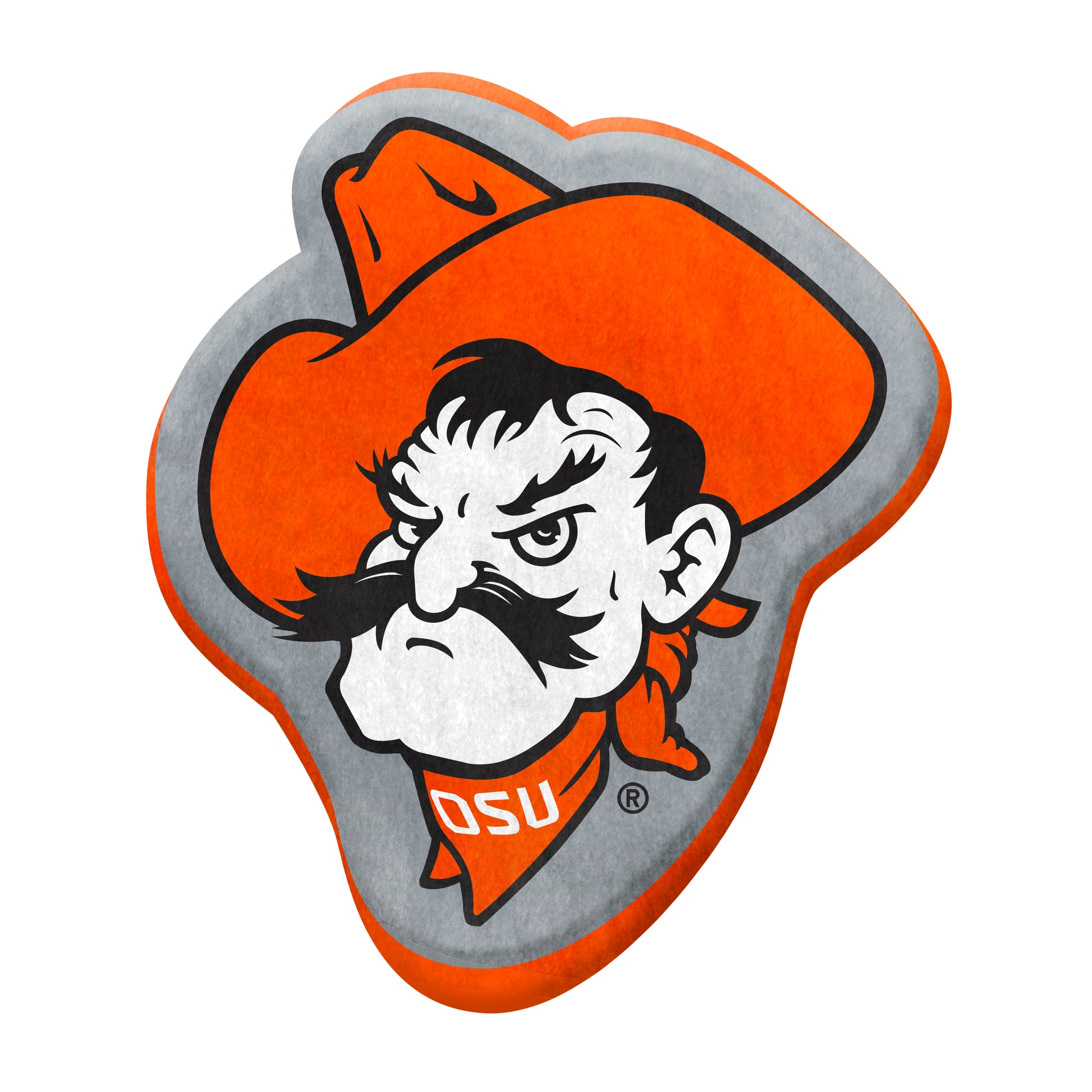 OK State Mascot Puff Pillow