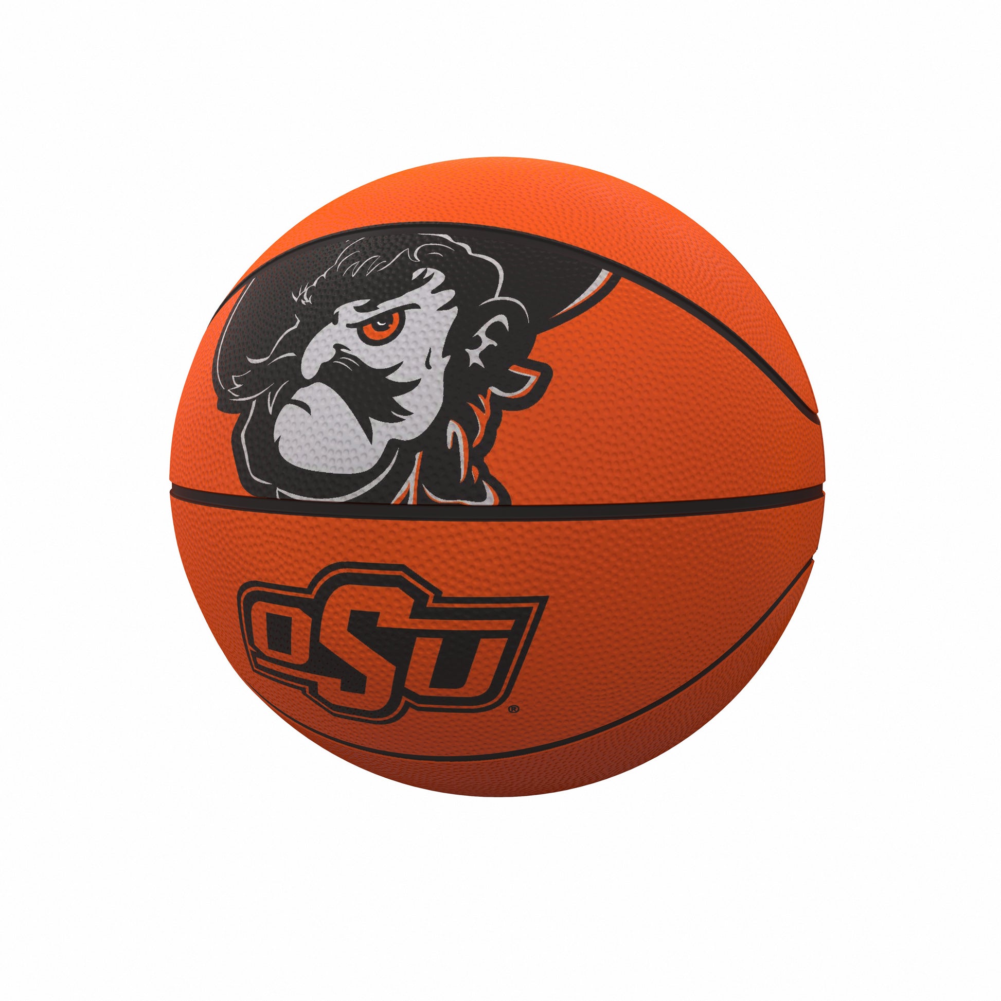 OK State Mascot Official-Size Rubber Basketball