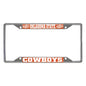 Oklahoma State University Chrome License Plate Frame