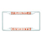 Oklahoma State-White License Plate Frame